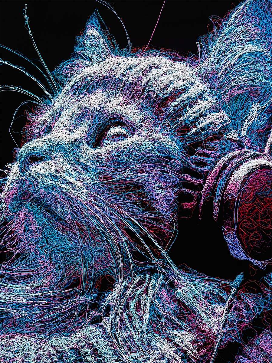 Bright Star - Original - SOLD by artist Zalini - Wyecliffe Galleries