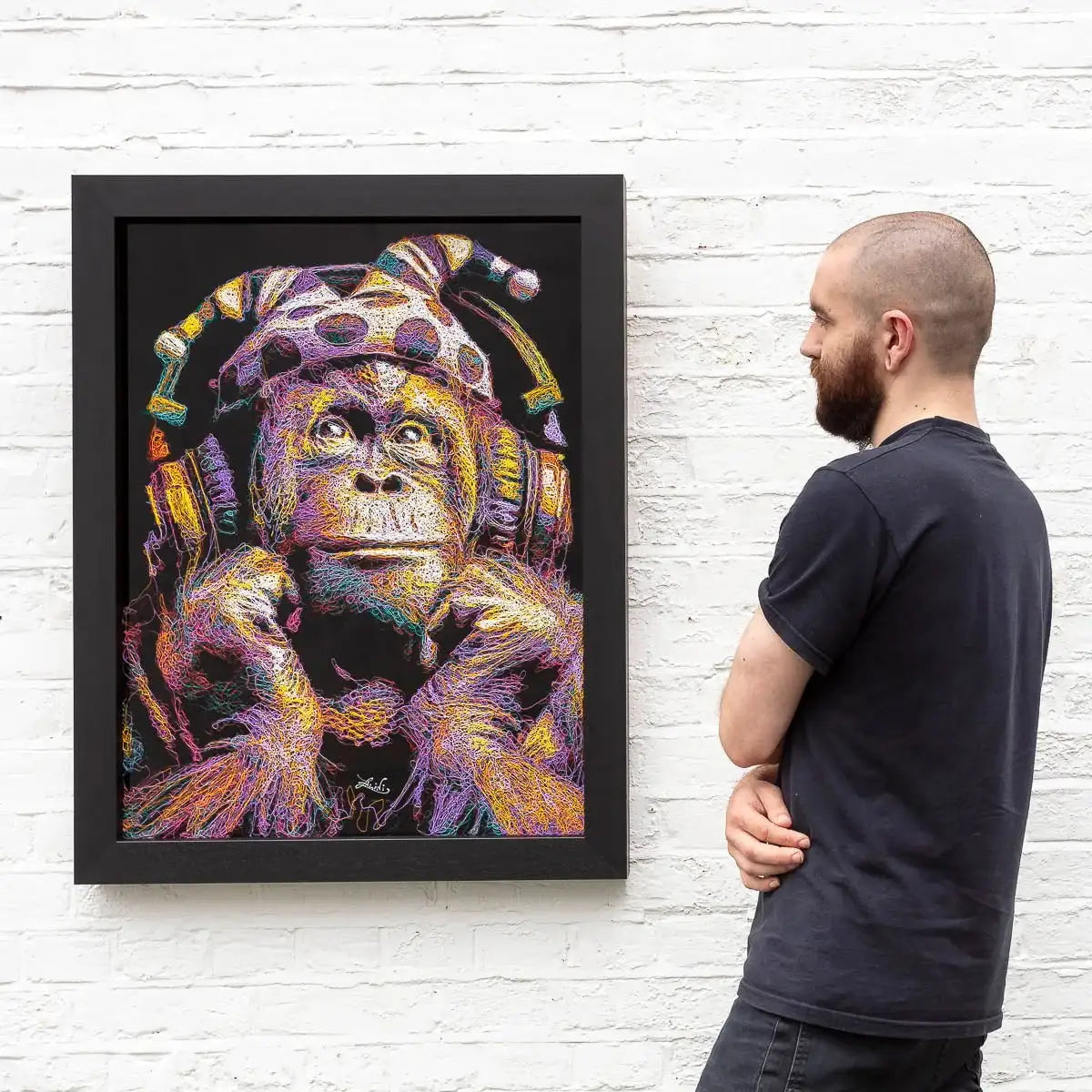 Coco - Original - SOLD by artist Zalini - Wyecliffe Galleries