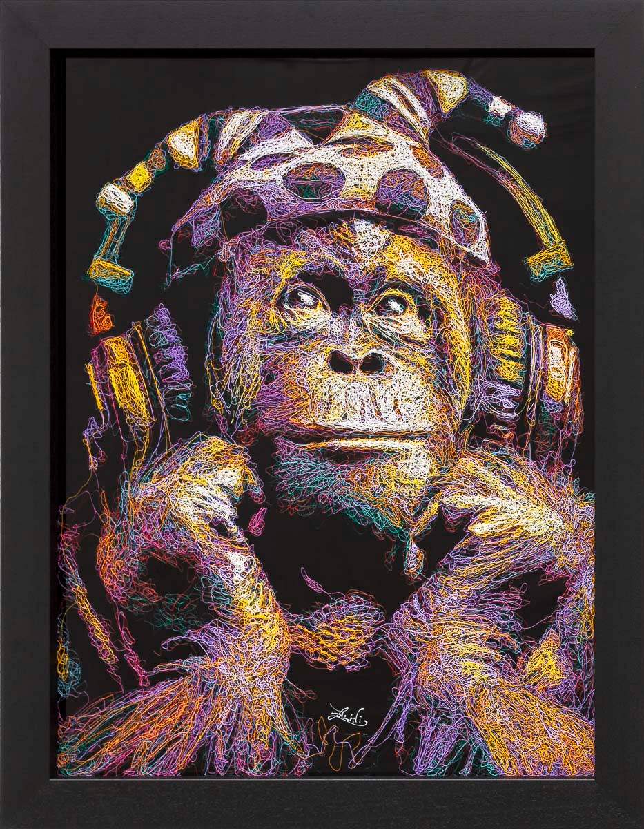 Coco - Original - SOLD by artist Zalini - Wyecliffe Galleries