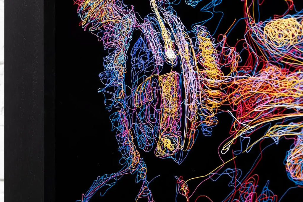 Daisy Moo - Original - SOLD by artist Zalini - Wyecliffe Galleries