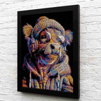 Daisy Moo - Original - SOLD by artist Zalini - Wyecliffe Galleries