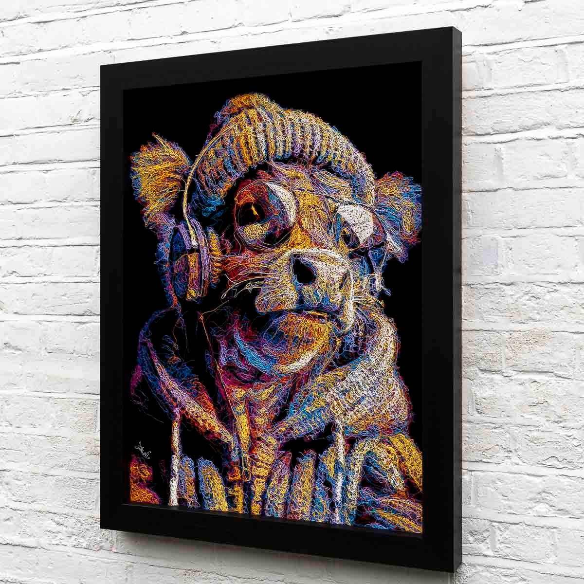 Daisy Moo - Original - SOLD by artist Zalini - Wyecliffe Galleries