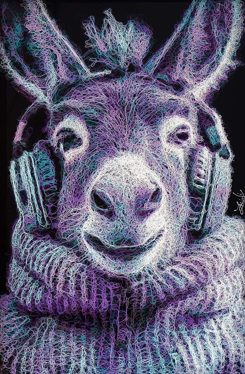 Dapper - Original - SOLD by artist Zalini - Wyecliffe Galleries