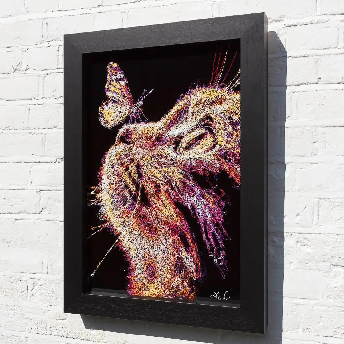 Eye See You - Original - SOLD by artist Zalini - Wyecliffe Galleries