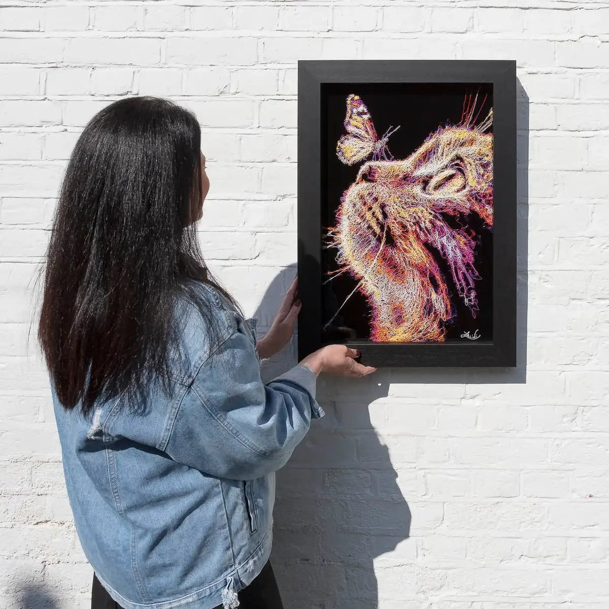 Eye See You - Original - SOLD by artist Zalini - Wyecliffe Galleries