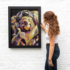 G'day Cobba - Original - SOLD by artist Zalini - Wyecliffe Galleries