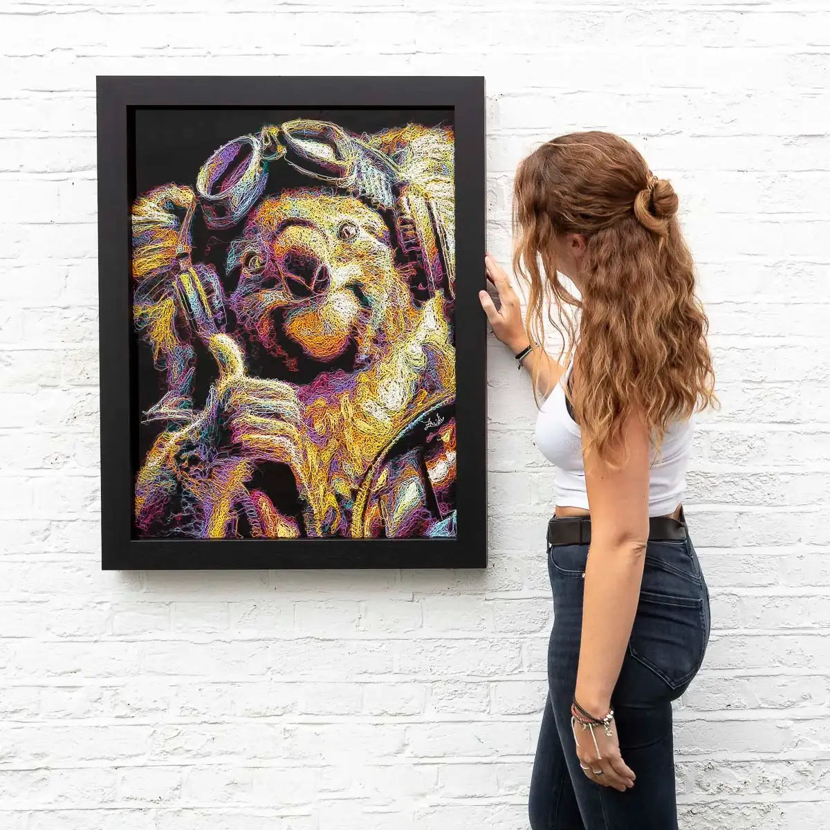 G'day Cobba - Original - SOLD by artist Zalini - Wyecliffe Galleries