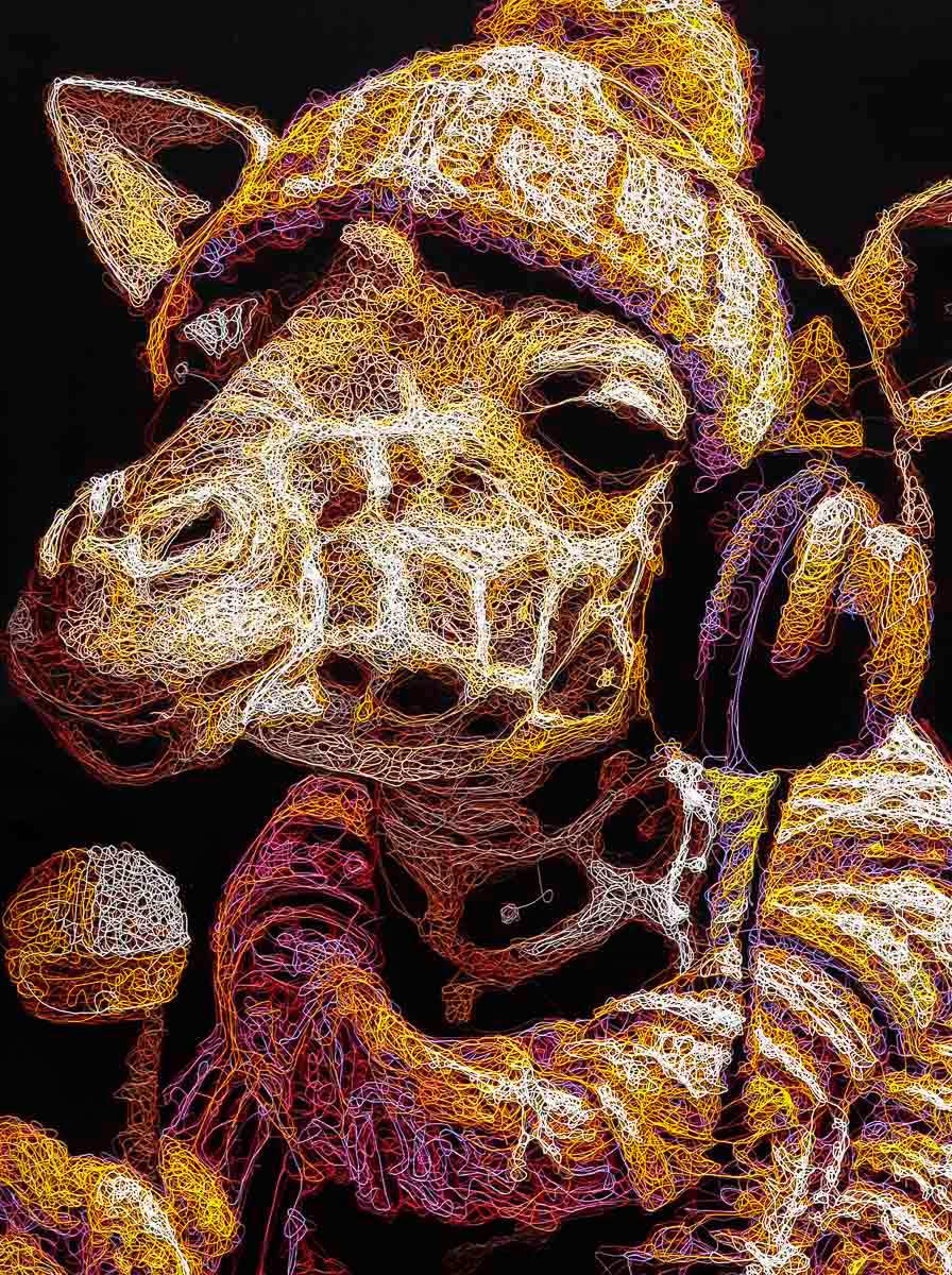 Harmony - Original - SOLD by artist Zalini - Wyecliffe Galleries