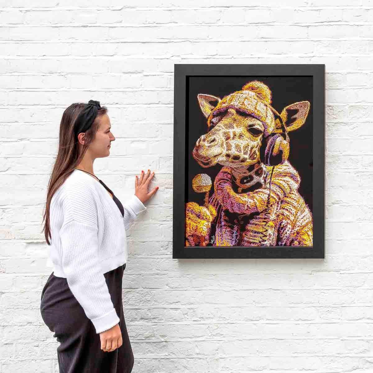 Harmony - Original - SOLD by artist Zalini - Wyecliffe Galleries