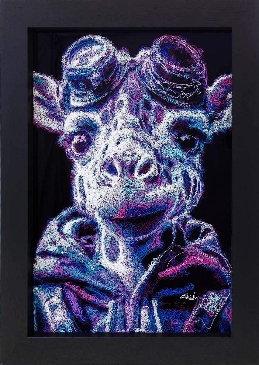 Indi - Original by artist Zalini - Wyecliffe Galleries