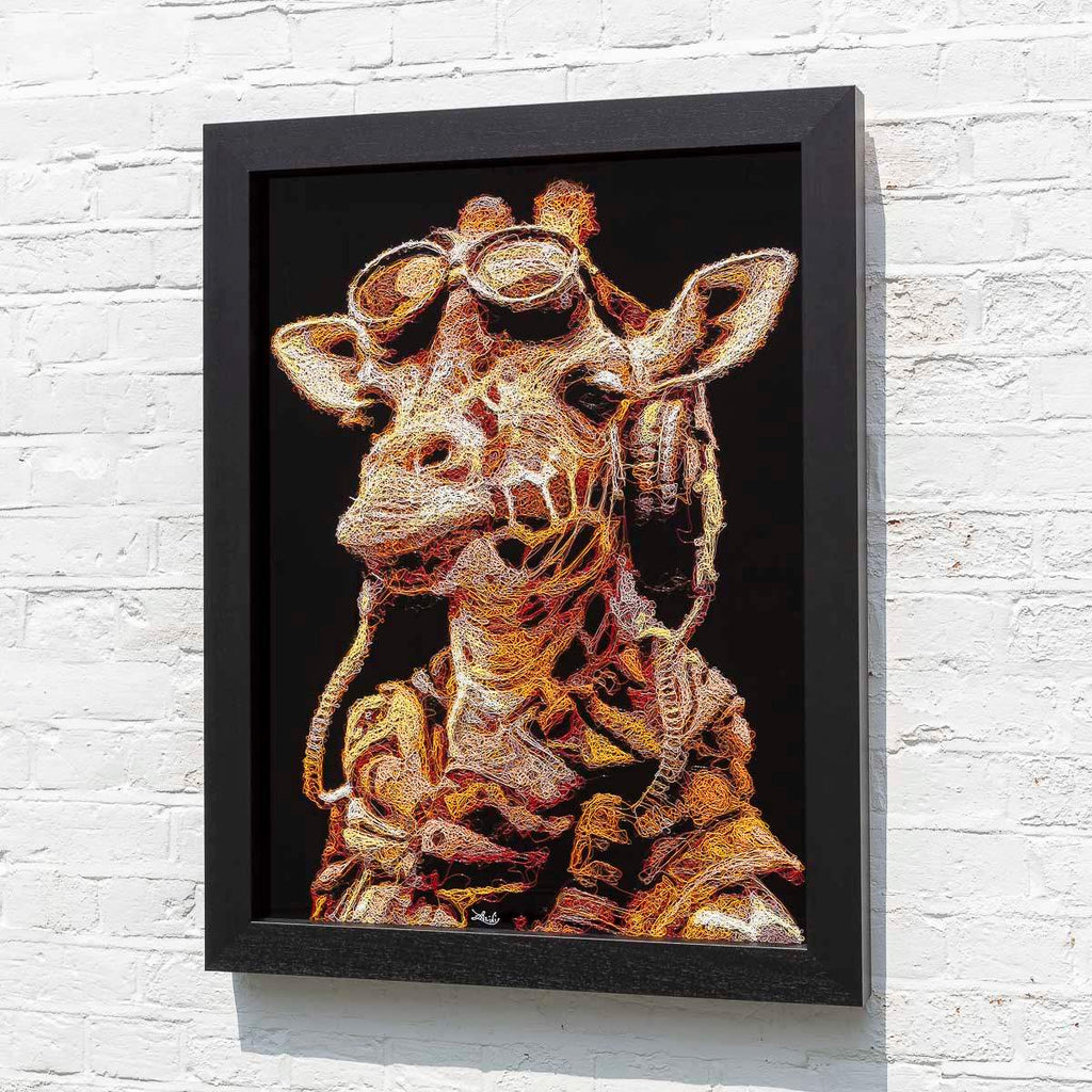 Jenga - Original - SOLD by artist Zalini - Wyecliffe Galleries