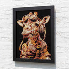 Jenga - Original - SOLD by artist Zalini - Wyecliffe Galleries