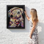 Kizzme - Original - SOLD by artist Zalini - Wyecliffe Galleries