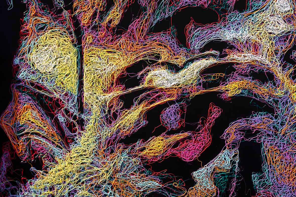 Kizzme - Original - SOLD by artist Zalini - Wyecliffe Galleries