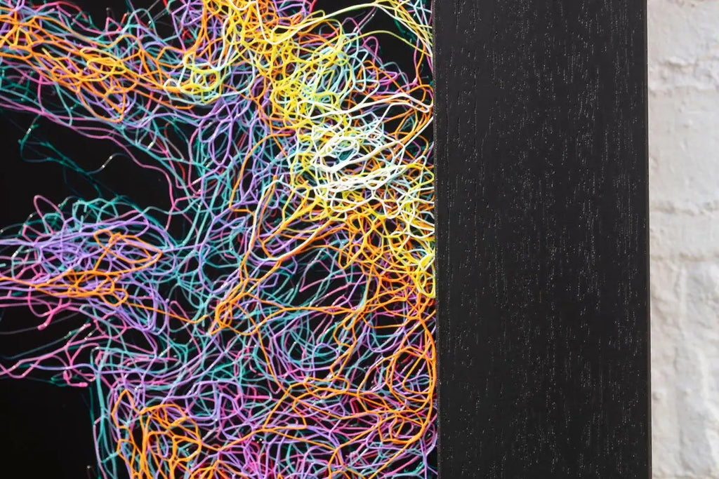 Kizzme - Original - SOLD by artist Zalini - Wyecliffe Galleries