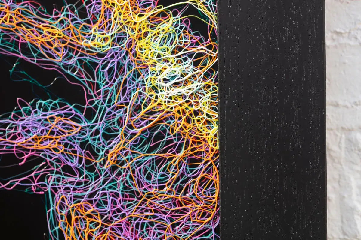 Kizzme - Original - SOLD by artist Zalini - Wyecliffe Galleries