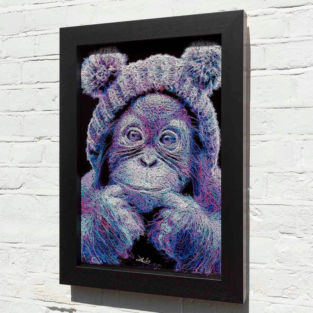 Look At Me - Original - SOLD by artist Zalini - Wyecliffe Galleries