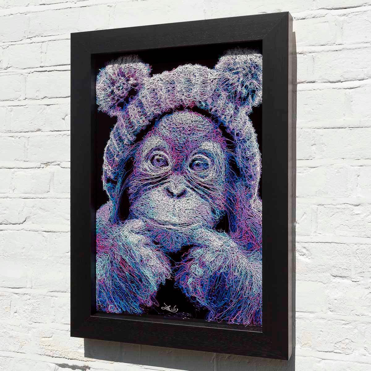 Look At Me - Original - SOLD by artist Zalini - Wyecliffe Galleries