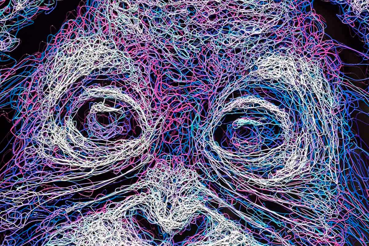 Look At Me - Original - SOLD by artist Zalini - Wyecliffe Galleries
