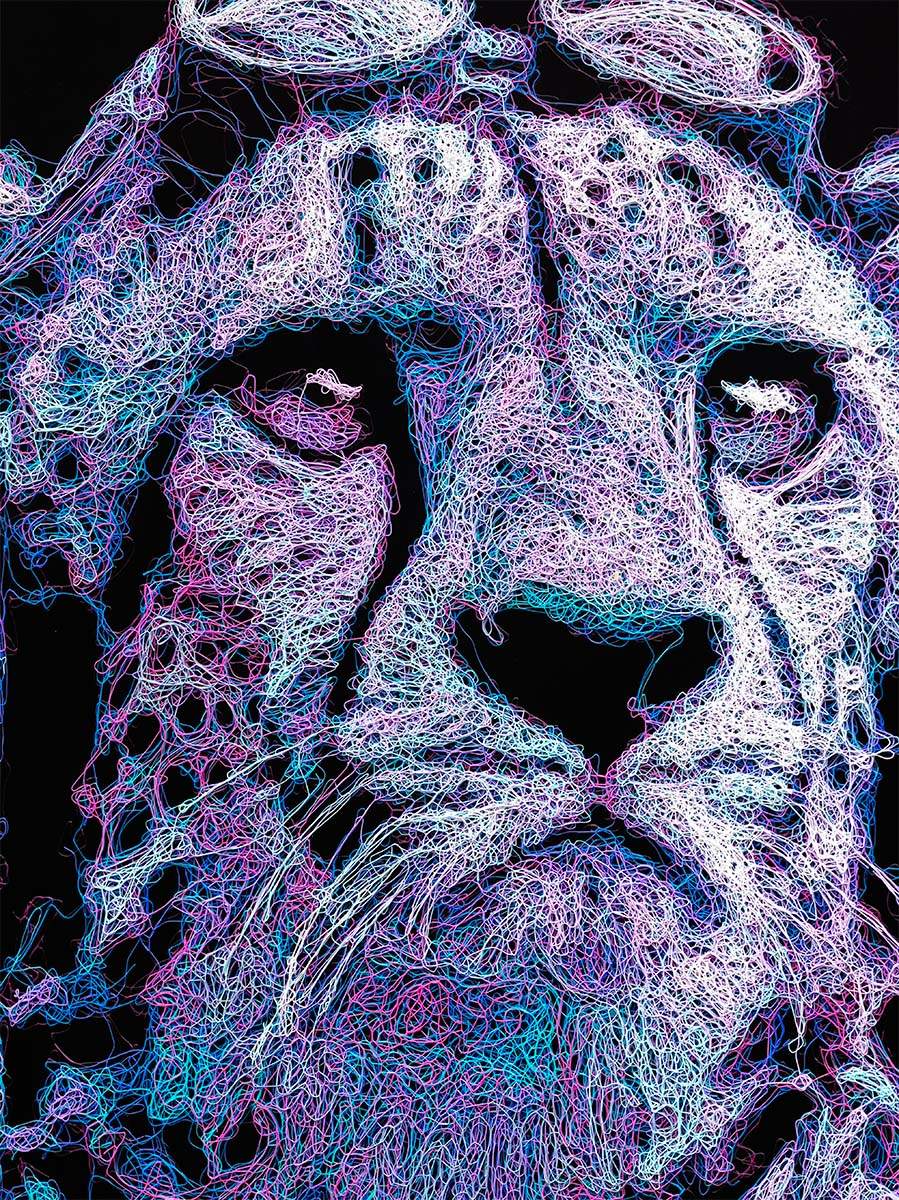 Lumin - Original - SOLD by artist Zalini - Wyecliffe Galleries