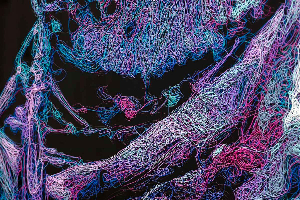 Lumin - Original - SOLD by artist Zalini - Wyecliffe Galleries