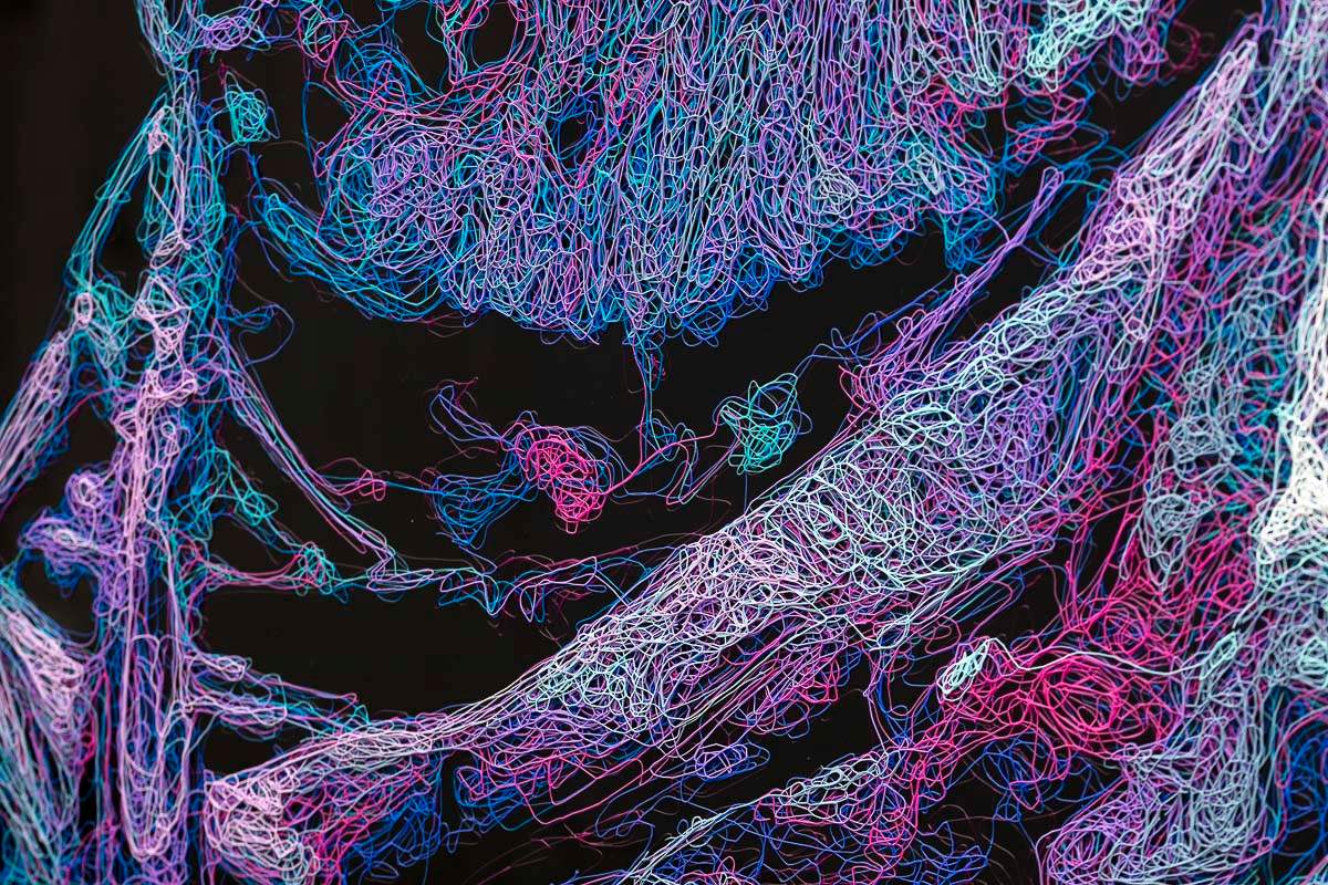 Lumin - Original - SOLD by artist Zalini - Wyecliffe Galleries