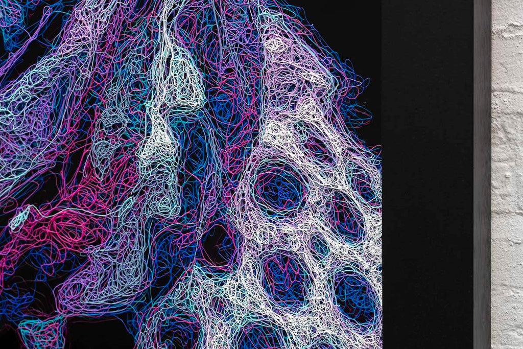 Lumin - Original - SOLD by artist Zalini - Wyecliffe Galleries