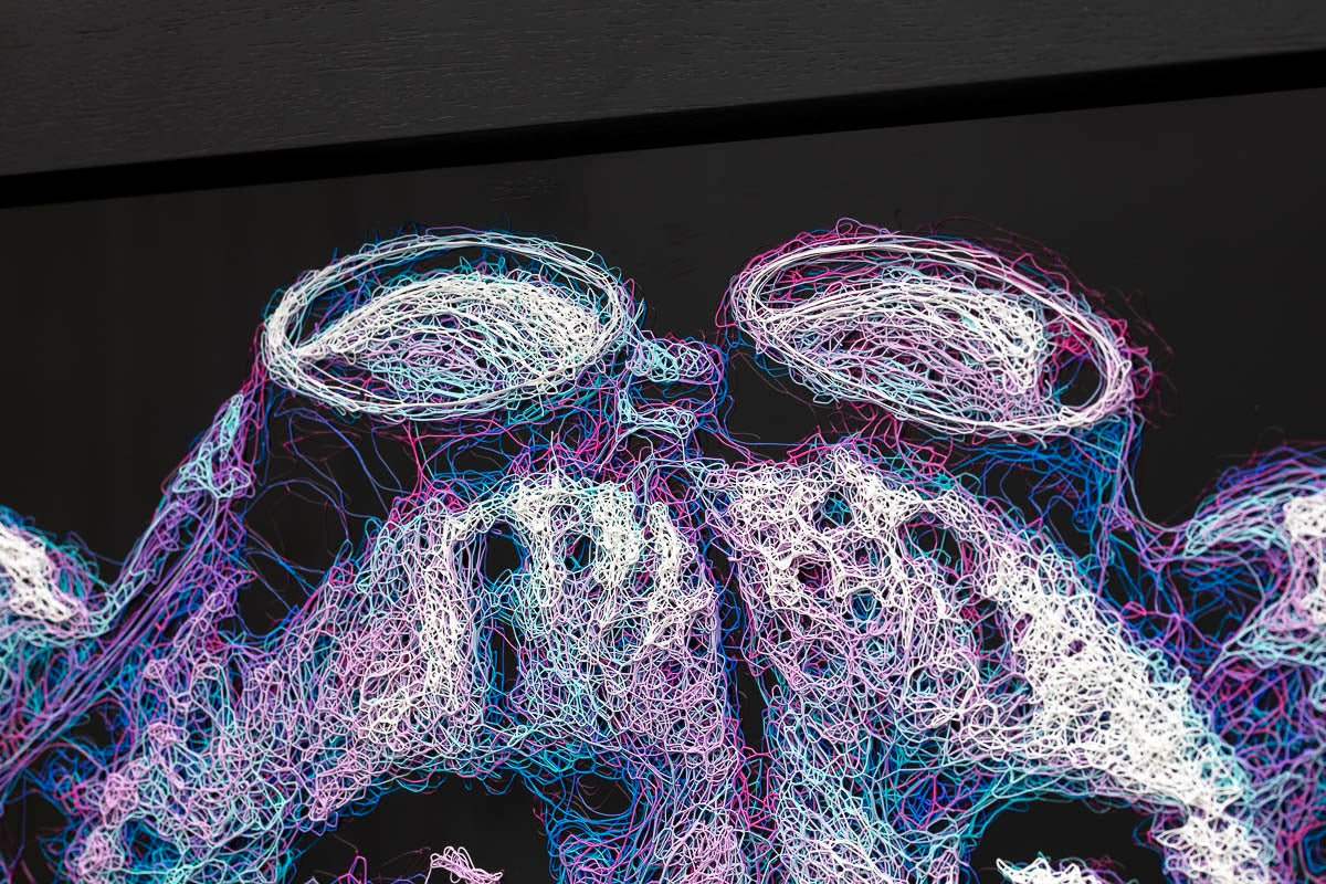 Lumin - Original - SOLD by artist Zalini - Wyecliffe Galleries