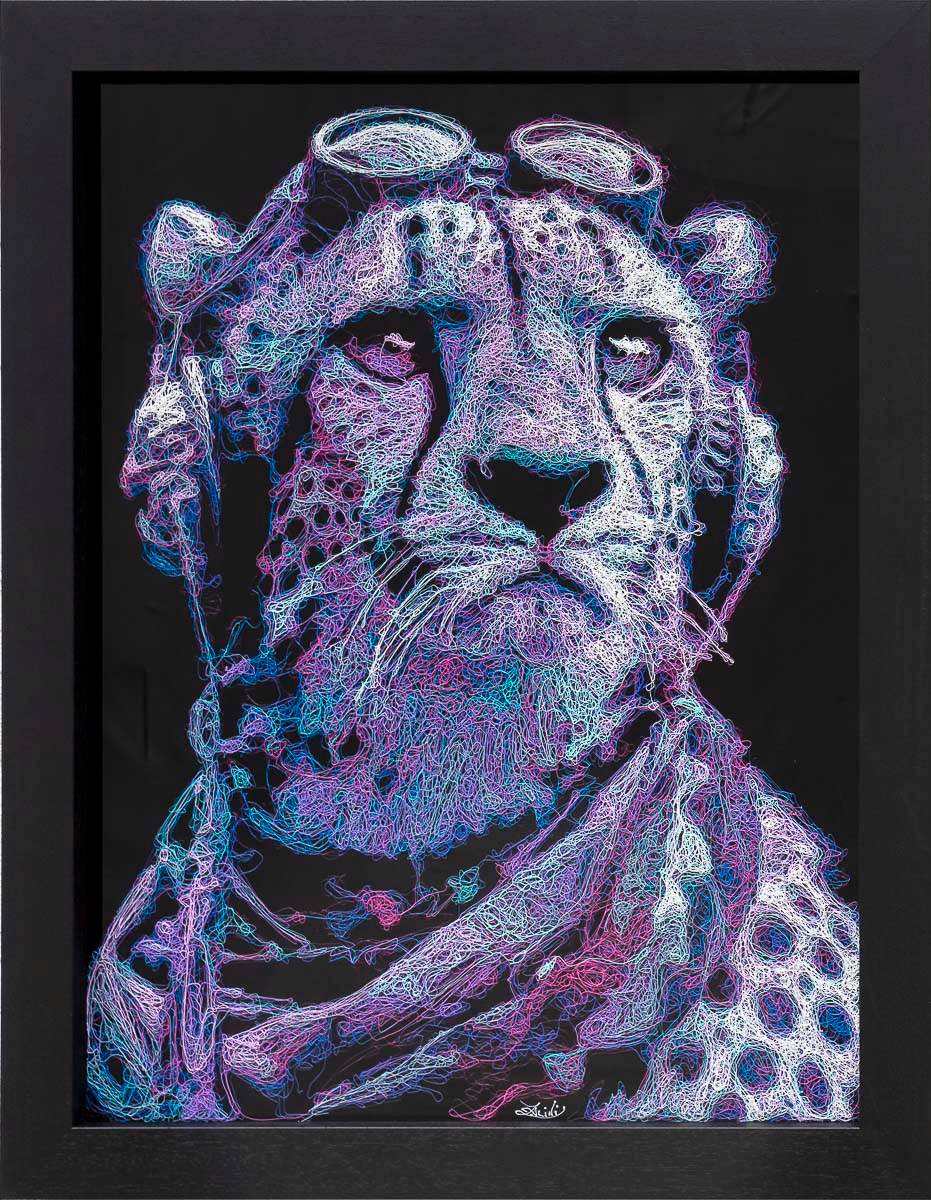 Lumin - Original - SOLD by artist Zalini - Wyecliffe Galleries