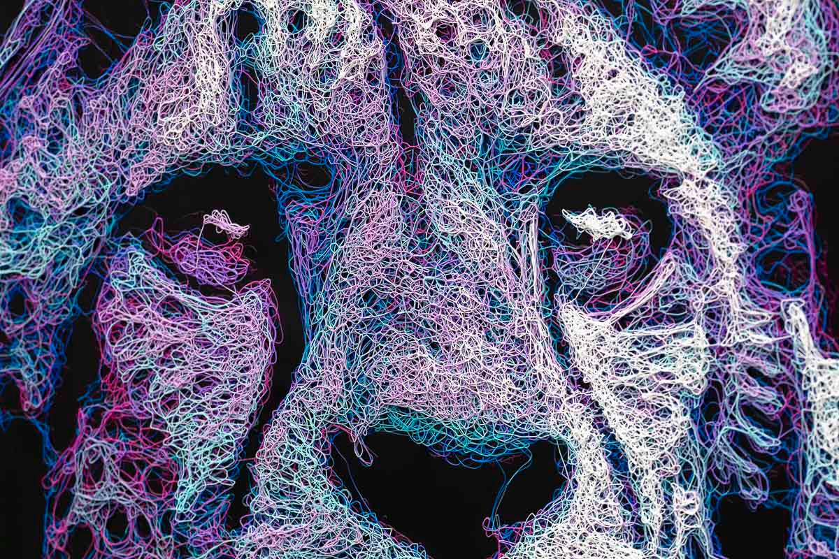 Lumin - Original - SOLD by artist Zalini - Wyecliffe Galleries