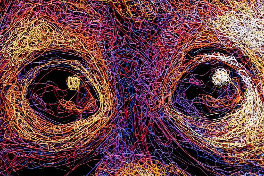 Monkey Sea - Original - SOLD by artist Zalini - Wyecliffe Galleries