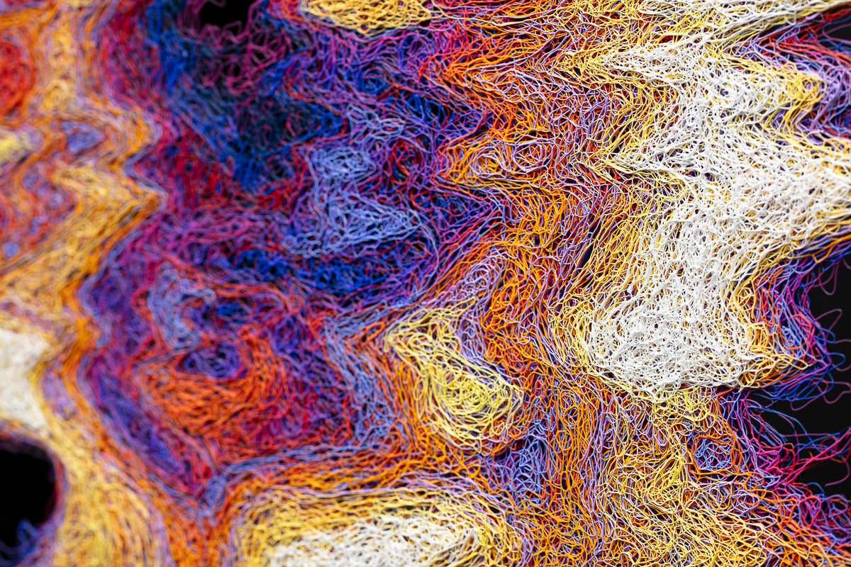 Monkey Sea - Original - SOLD by artist Zalini - Wyecliffe Galleries