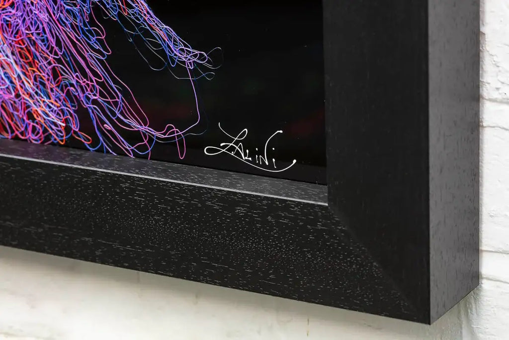 Monkey Sea - Original - SOLD by artist Zalini - Wyecliffe Galleries