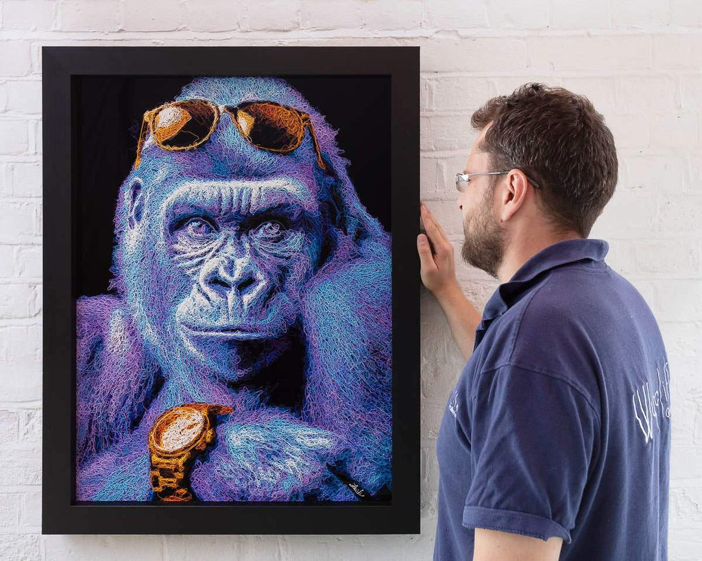 Mr Business - Original - SOLD by artist Zalini - Wyecliffe Galleries