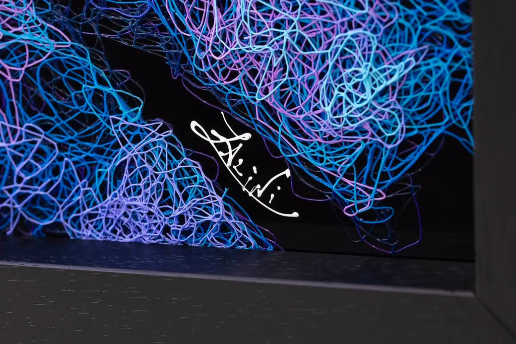 Mr Business - Original - SOLD by artist Zalini - Wyecliffe Galleries