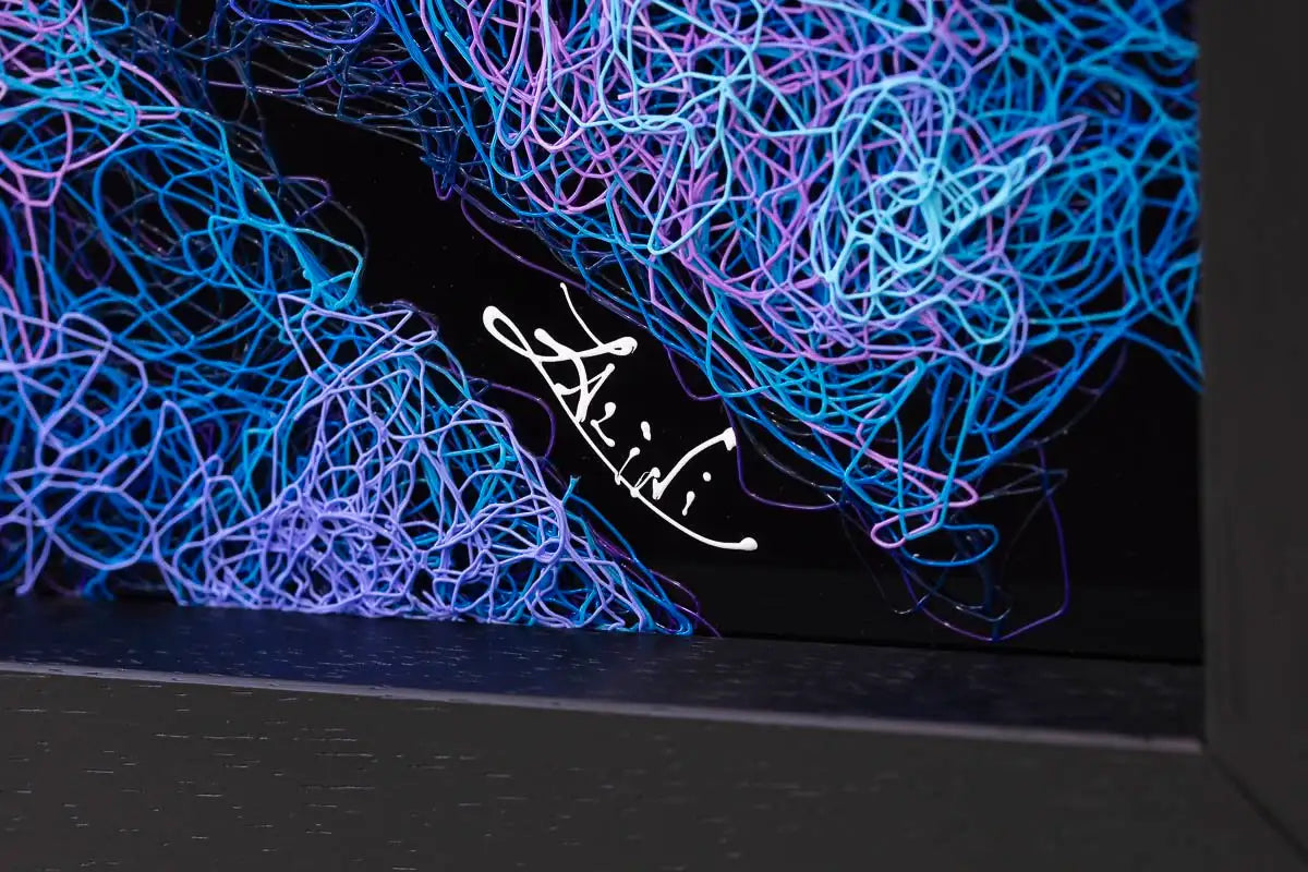 Mr Business - Original - SOLD by artist Zalini - Wyecliffe Galleries