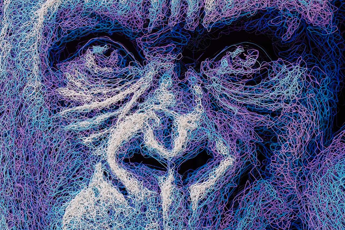 Mr Business - Original - SOLD by artist Zalini - Wyecliffe Galleries