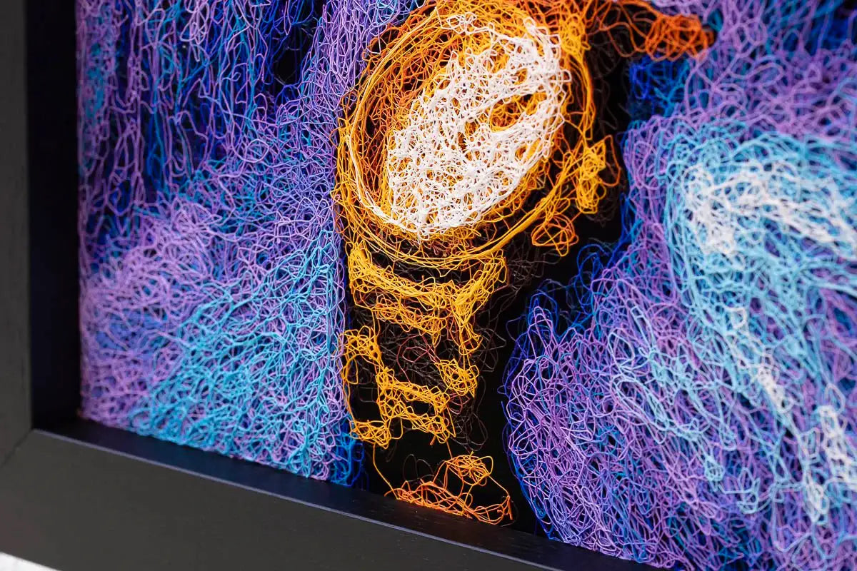 Mr Business - Original - SOLD by artist Zalini - Wyecliffe Galleries