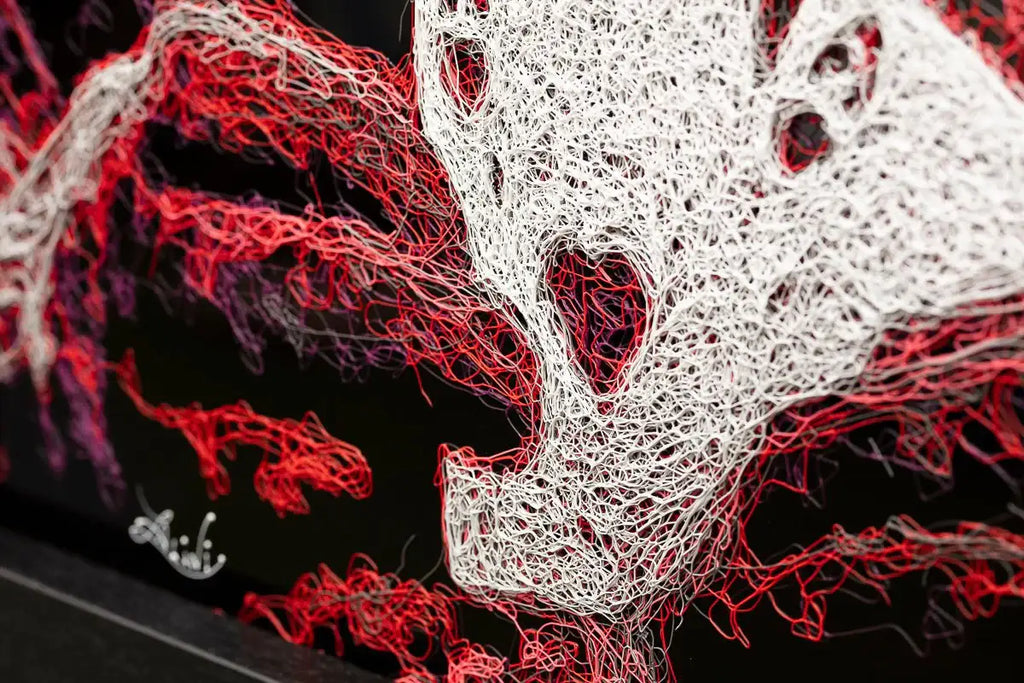 Poker Face - Original - SOLD by artist Zalini - Wyecliffe Galleries