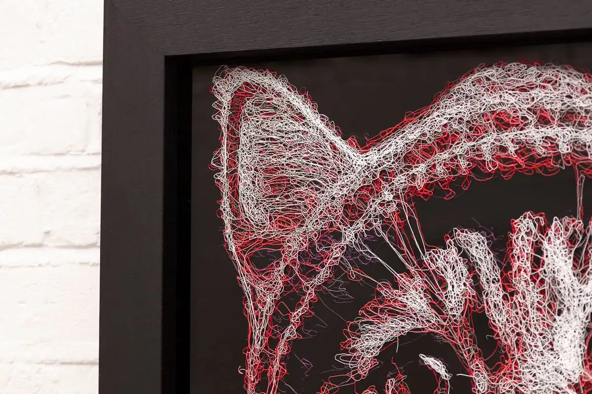 Poker Face - Original - SOLD by artist Zalini - Wyecliffe Galleries