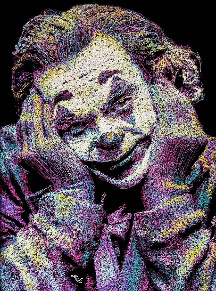 Really - Original - SOLD by artist Zalini - Wyecliffe Galleries