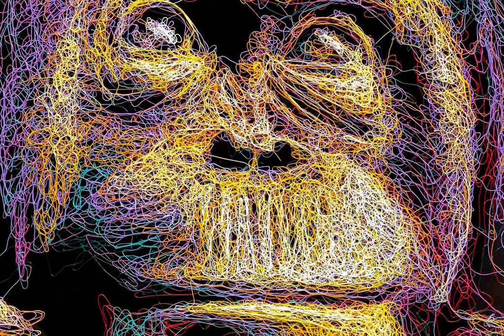 Roko - Original - SOLD by artist Zalini - Wyecliffe Galleries