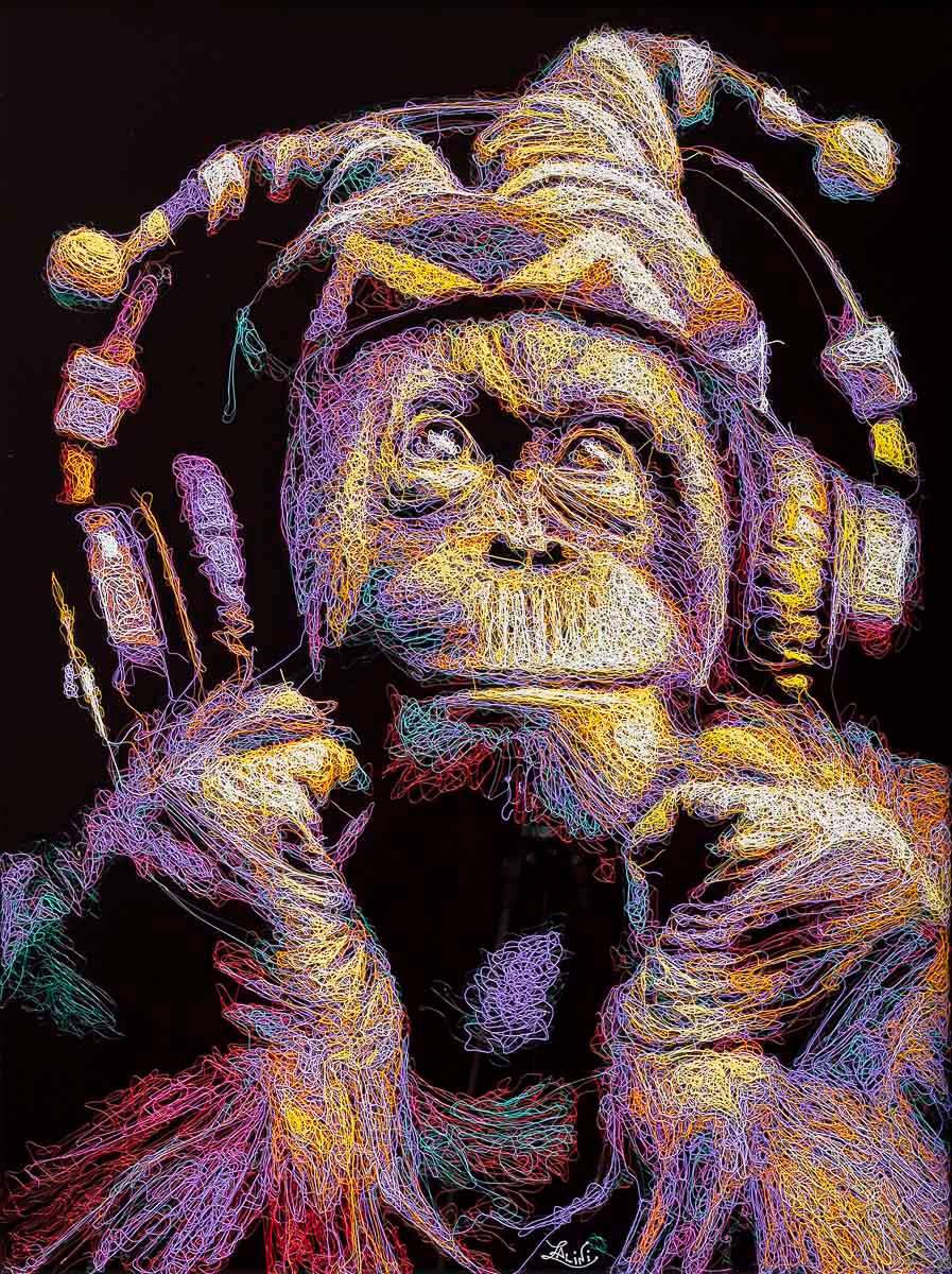 Roko - Original - SOLD by artist Zalini - Wyecliffe Galleries