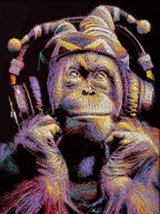 Roko - Original - SOLD by artist Zalini - Wyecliffe Galleries