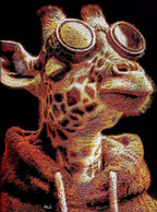 Savanna - Original by artist Zalini - Wyecliffe Galleries