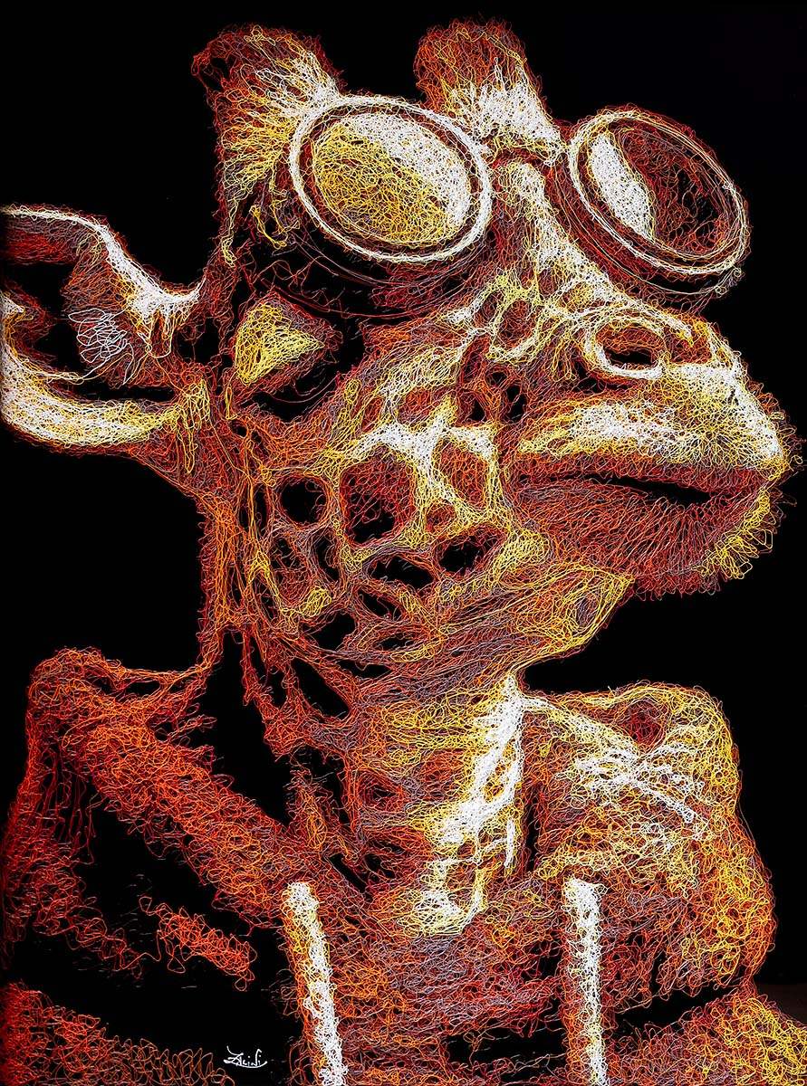 Savanna - Original by artist Zalini - Wyecliffe Galleries