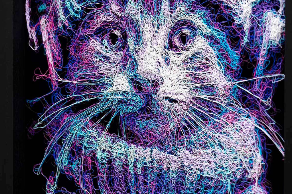 Scamp - Original - SOLD by artist Zalini - Wyecliffe Galleries