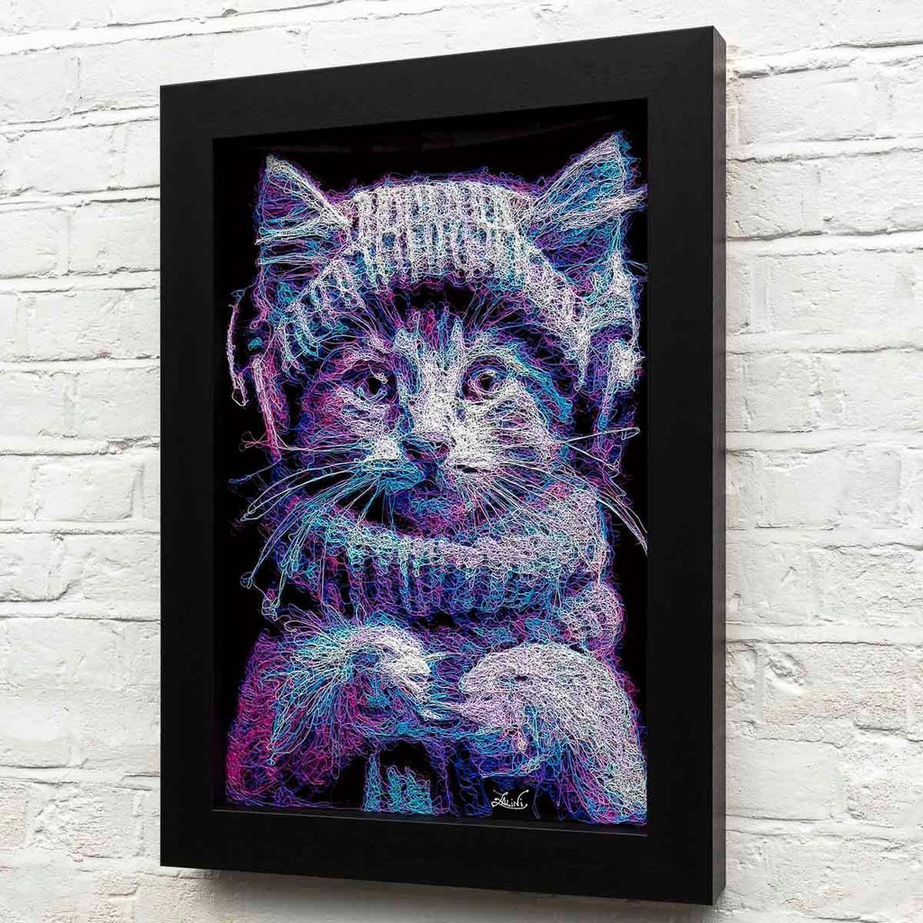 Scamp - Original - SOLD by artist Zalini - Wyecliffe Galleries