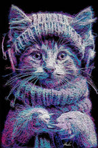 Scamp - Original - SOLD by artist Zalini - Wyecliffe Galleries