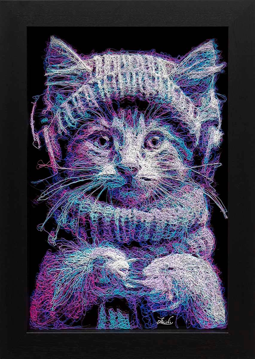 Scamp - Original - SOLD by artist Zalini - Wyecliffe Galleries